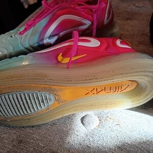 Nike Kids Sneakers - Pink and Yellow